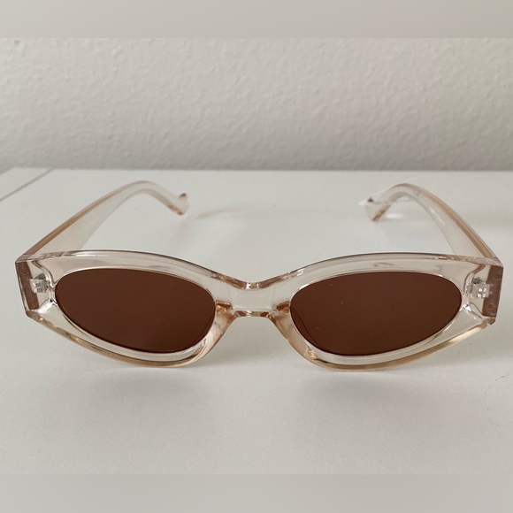 Nordstrom rack Sunglasses Slim Oval Square - Picture 1 of 5